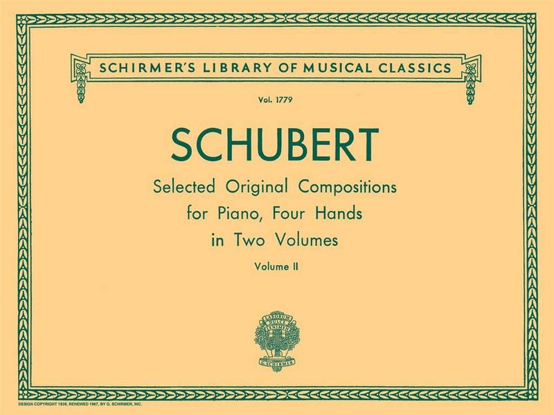 Franz Schubert - Original Compositions for Piano - Volume 2