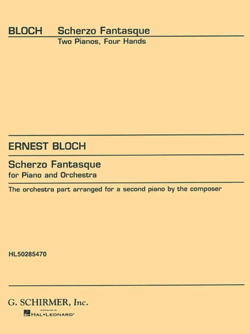 Hovedbilde Ernest Bloch - Scherzo Fantastique