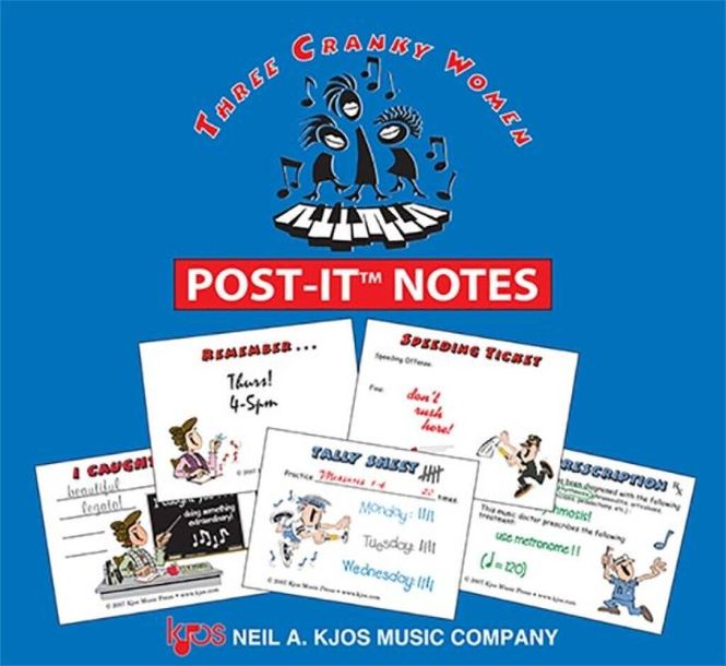 Hovedbilde Post-It Notes Combo Pack Piano