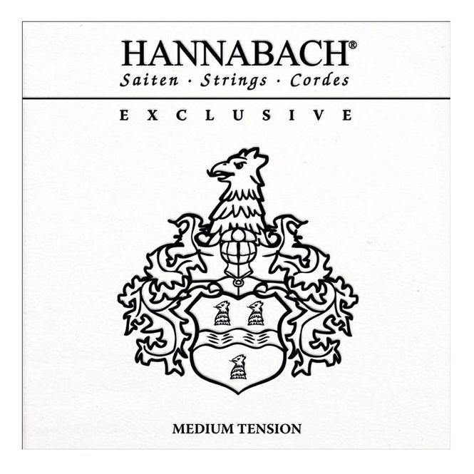 Hovedbilde Hannabach Strings for classic guitar Exclusive Serie Medium Tension E6w