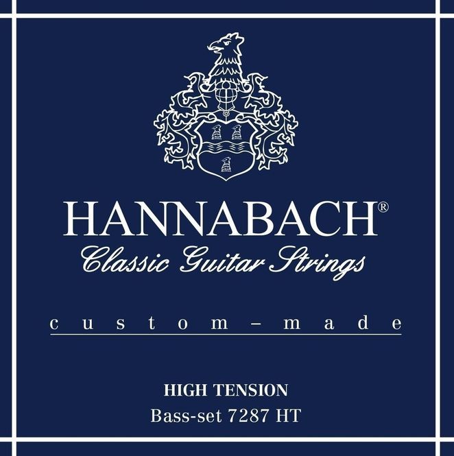 Hovedbilde Hannabach Strings for classic guitar Series 728 High Tension Custom Made 3er Bass high