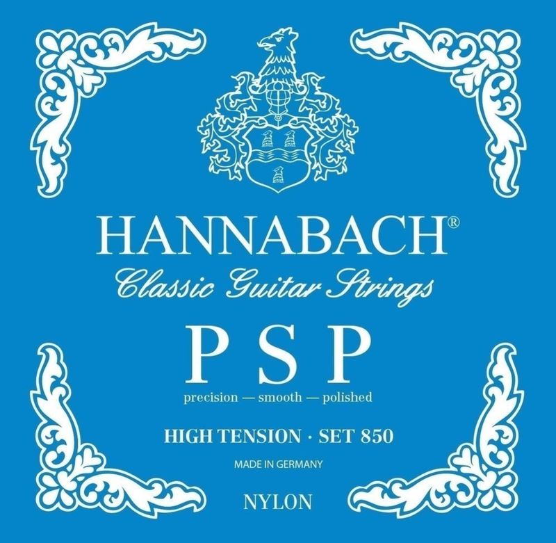 Hannabach Strings for classic guitar Serie 850 High tension PSP D4w