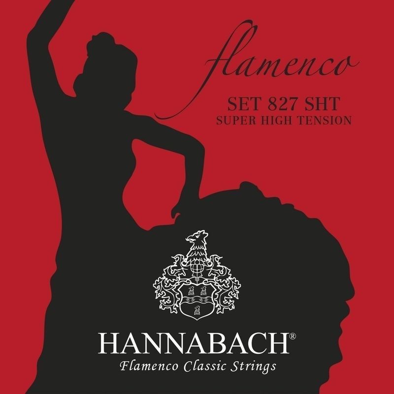 Hannabach Strings for classic guitar Serie 827 Super High Tension Flamenco G3
