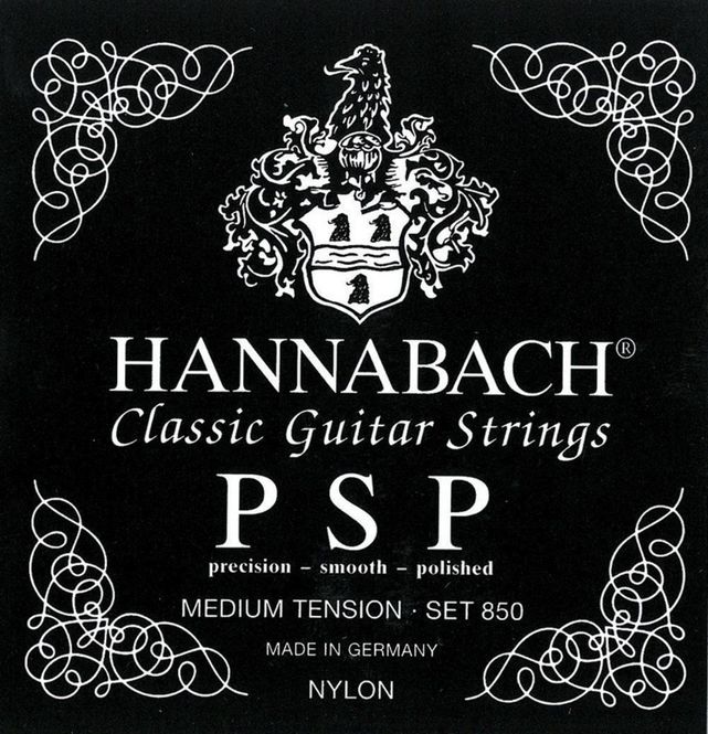 Hovedbilde Hannabach Strings for classic guitar Serie 850 Medium tension PSP Set medium