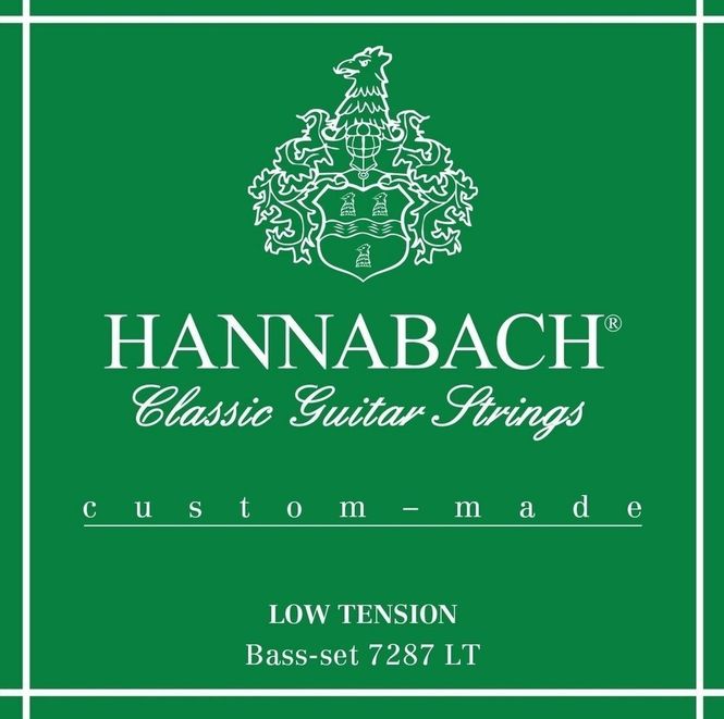 Hovedbilde Hannabach Strings for classic guitar Series 728 Low Tension Custom Made 3er Discant low
