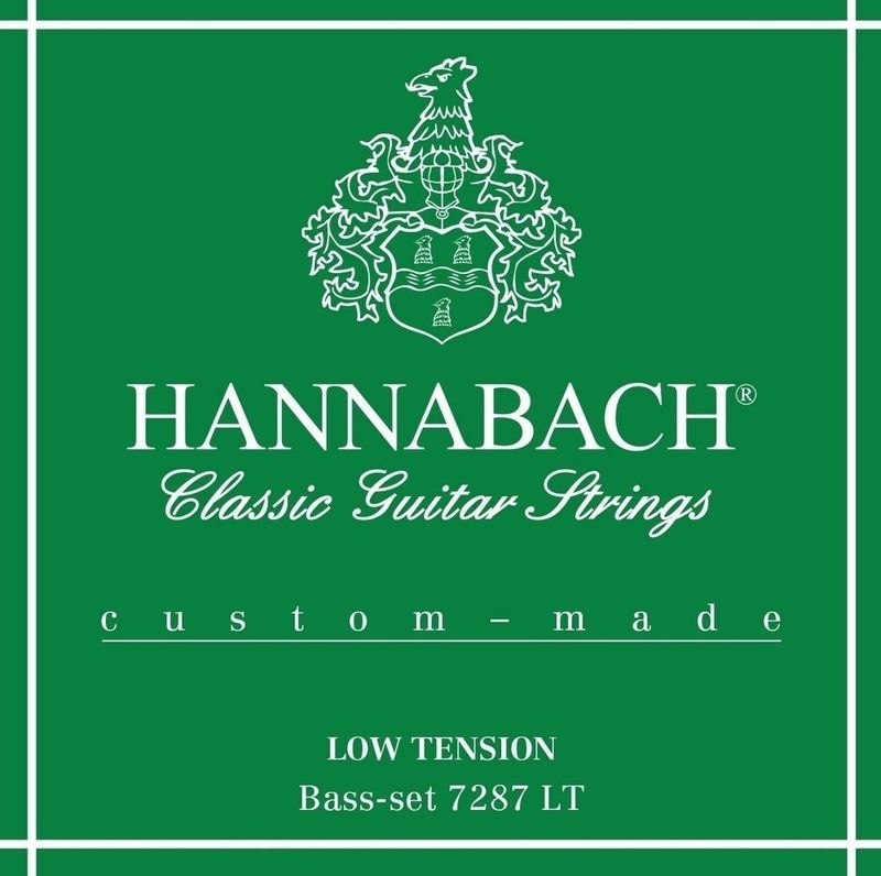 Hannabach Strings for classic guitar Series 728 Low Tension Custom Made 3er Discant low