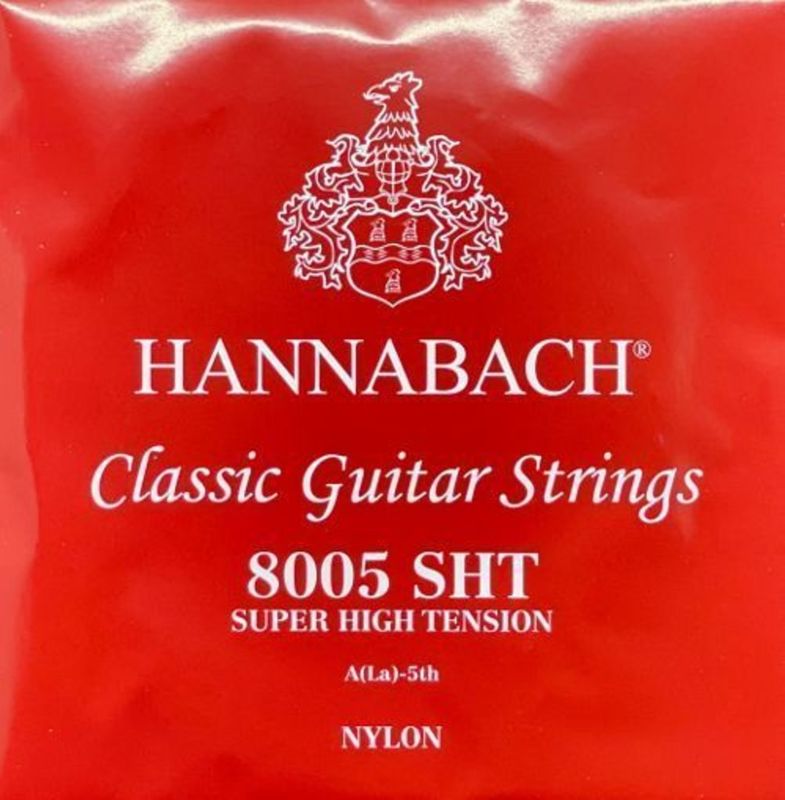 Hannabach Strings for classic guitar Serie 800 Super High Tension Silver plated A5w