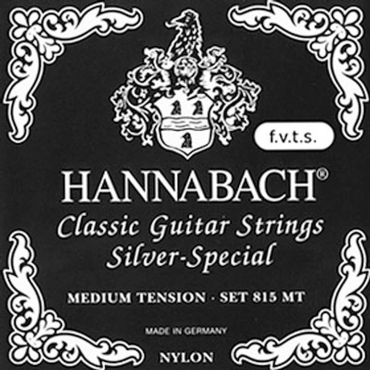 Hannabach Strings for classic guitar 815 F.V.T.S. Silver Special Set medium