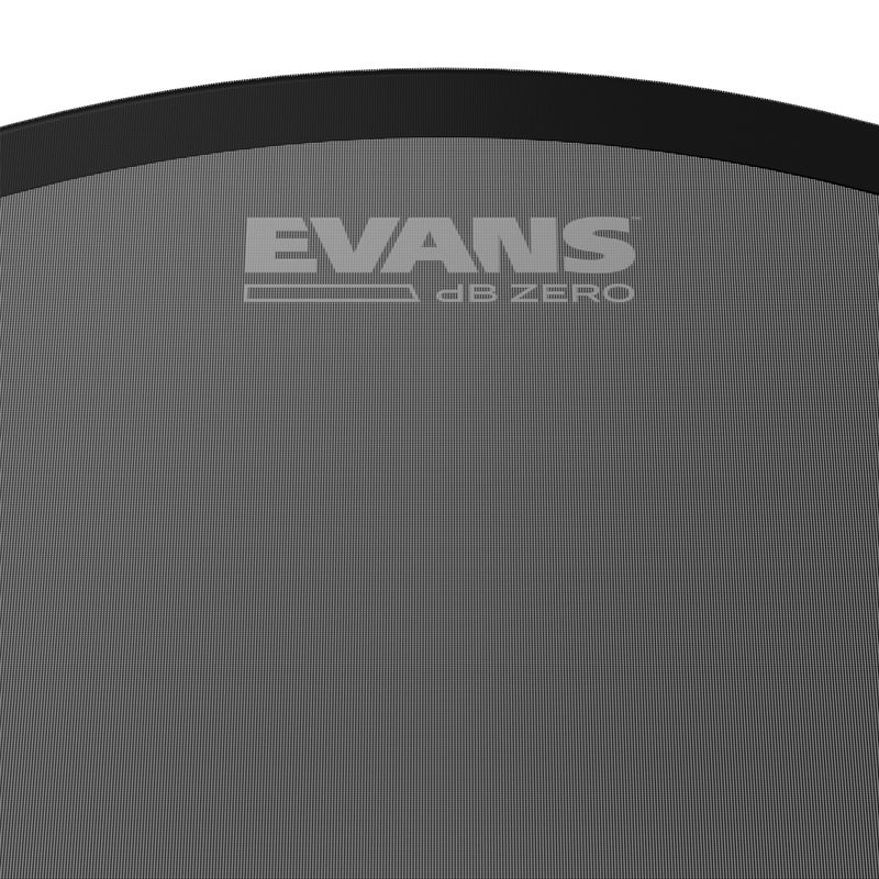 Evans BD24SO1 24'' Bastrumskinn SoundOff Mesh Head