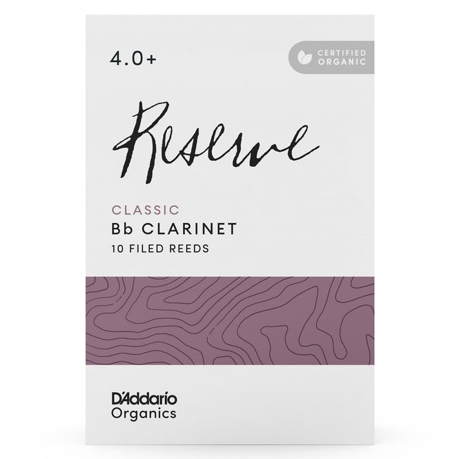 Hovedbilde D'Addario ODCT10405 Org. Reserve Classic Bb-Klarinett 10-p 4.0+