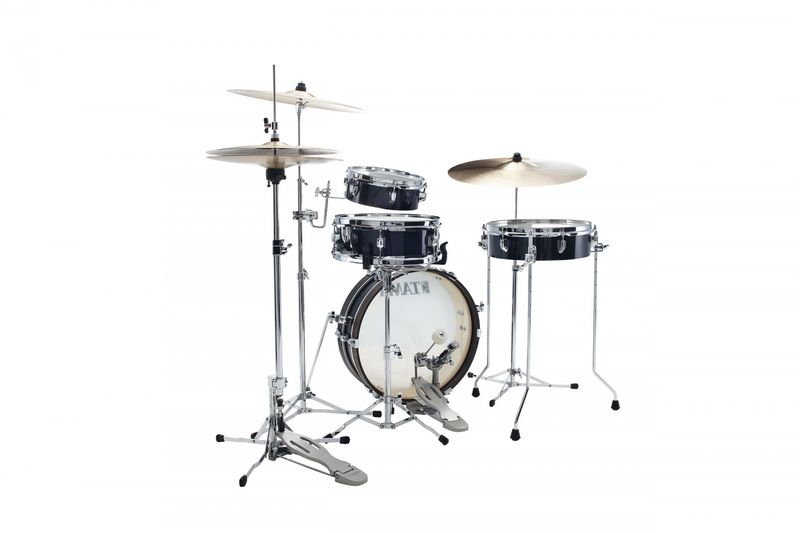 Tama LJK48P-HBK Club Jam Pancake 4-del.shell kit  - Hairline Black