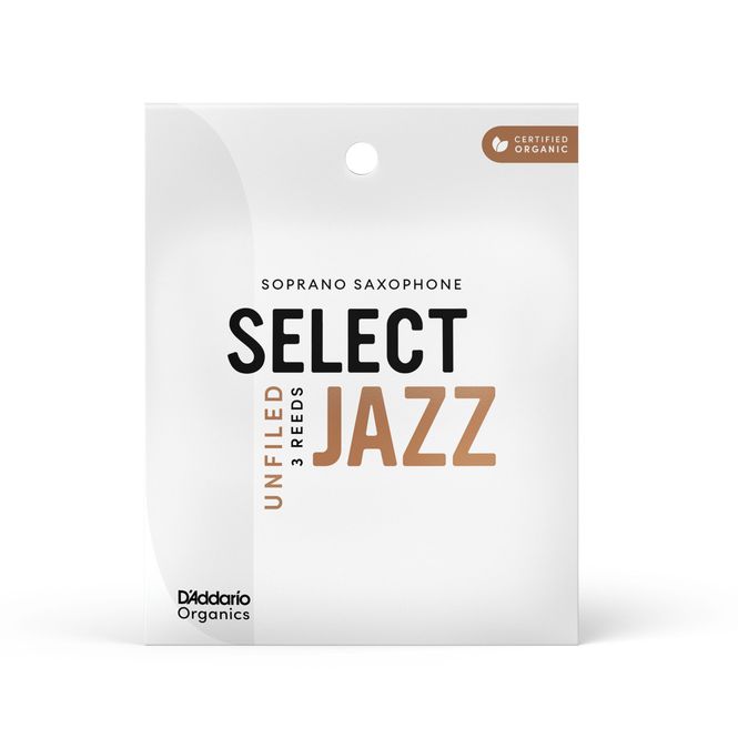 Hovedbilde D'Addario ORRS03SSX2S Org Select Jazz Un-Filed ...
