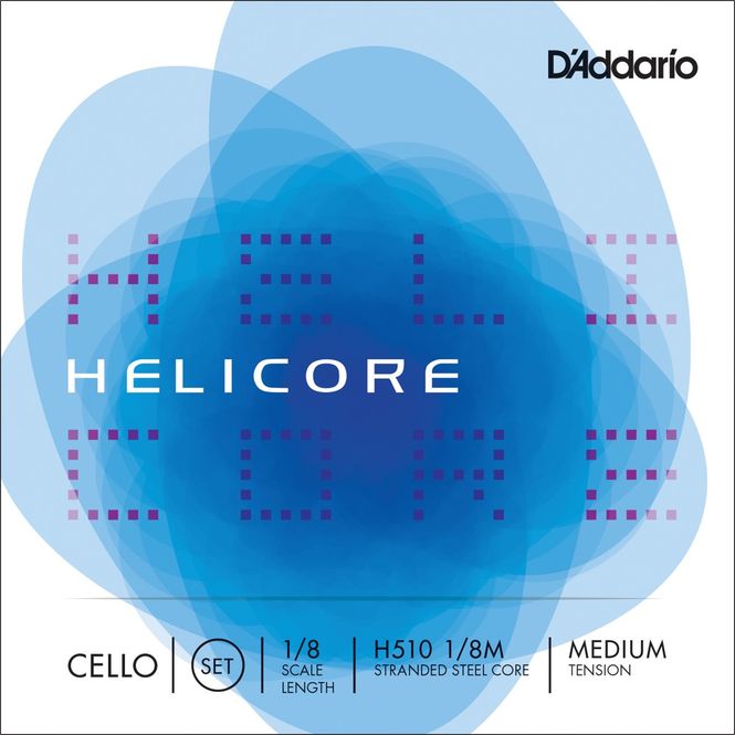 Hovedbilde Daddario Orchestral H510 1/8M Helicore Cello set ...