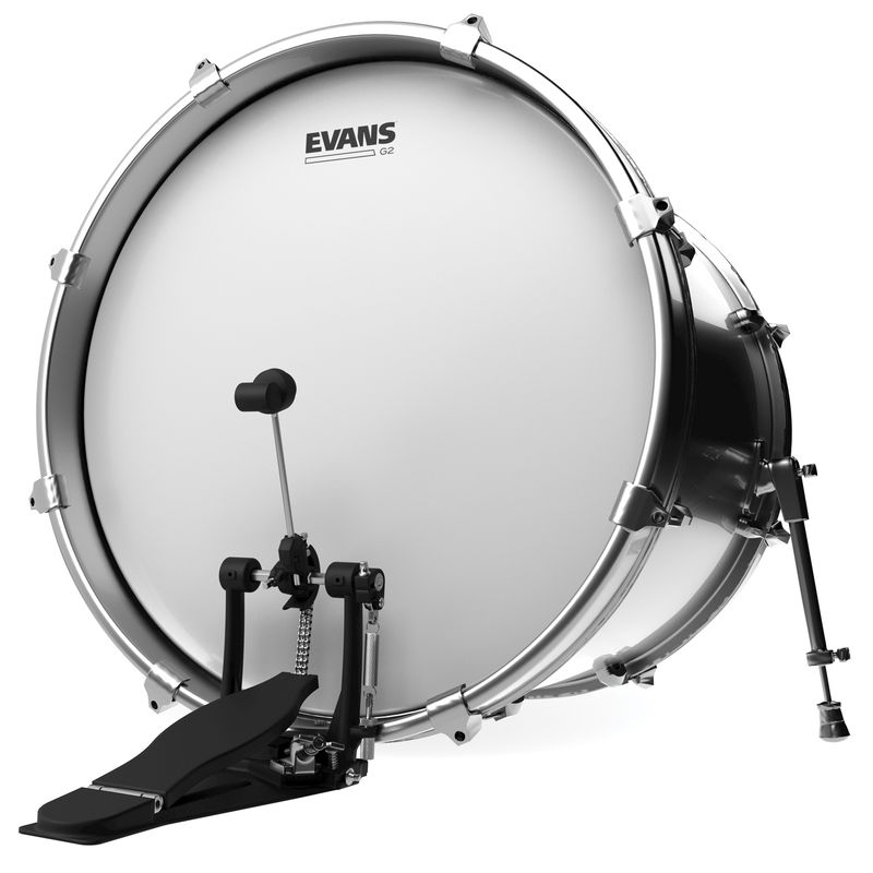 Evans BD22G2CW 22'' Bastrumskinn Genera G2 Batter