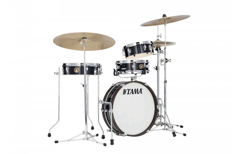 Tama LJK48P-HBK Club Jam Pancake 4-del.shell kit  - Hairline Black