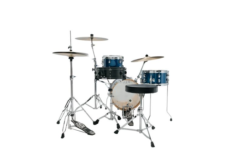 Tama LJK36H3-ISP Club Jam Suitcase Kit, 3-del.med stativ, Indigo Sparkle