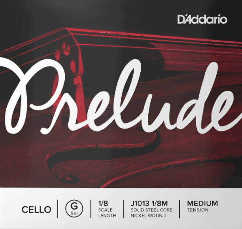 Daddario Orchestral J1013 1/8M Prelude Cello G 1/8 /Medium Tension