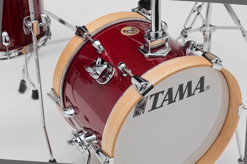 Tama LJK44H4-CPM Club Jam-Kit, 4-del.med stativ, Candy Apple Mist