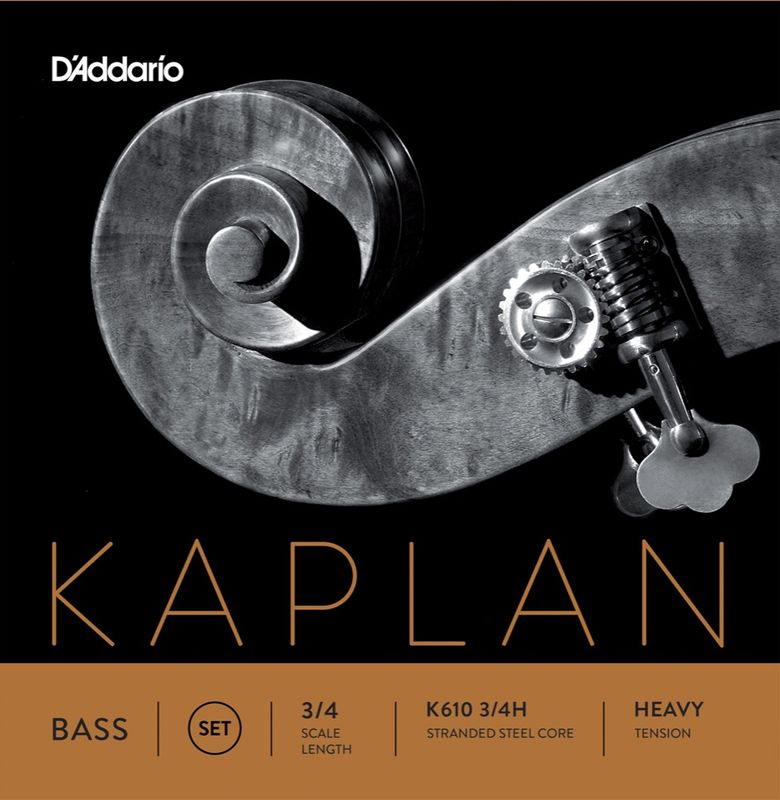 Daddario Orchestral K610 3/4H Kaplan Bas Set 3/4 /Heavy Tension