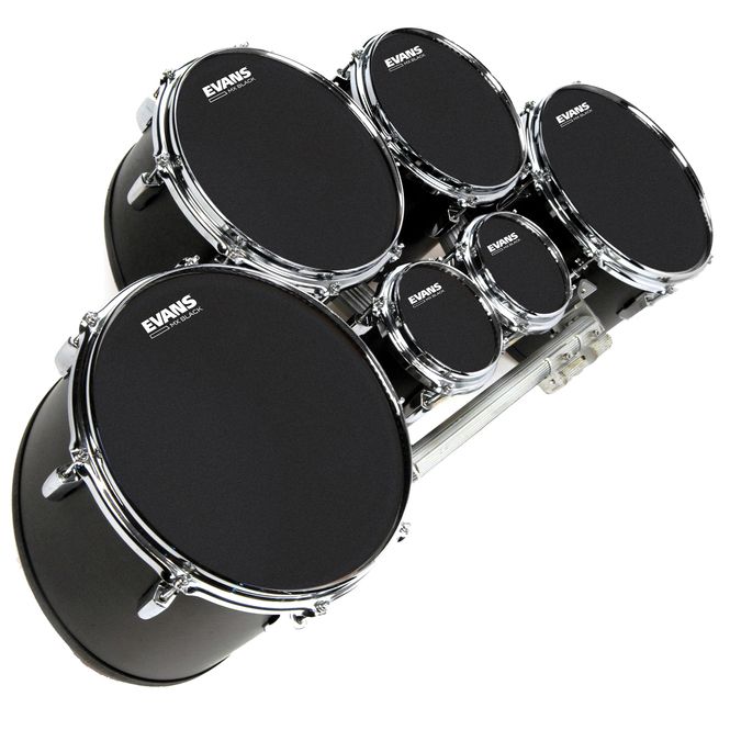 Hovedbilde Evans TT08MXB Pukskinn MX Black Marching Tenor ...