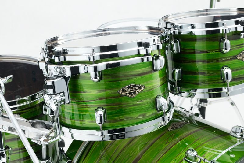 Tama WBS52RZS-LSO SC Walnut/Birch 5-shellkit (10,12,14,16,22), Lacquer Shamrock Oyster