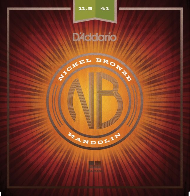 Hovedbilde D'Addario NBM11541 Strängset Mandolin Nickel ...