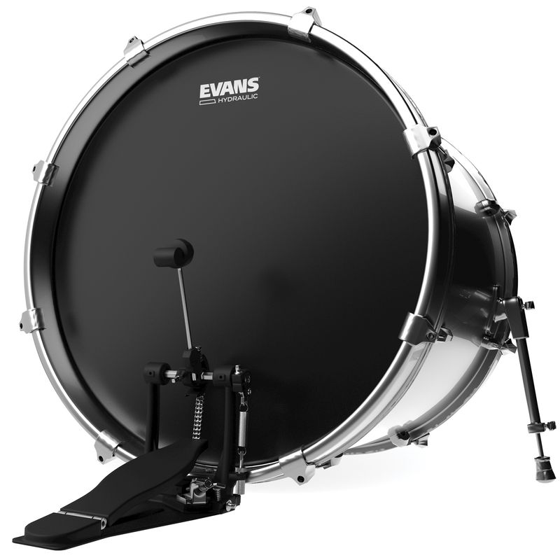 Evans BD22HBG 22'' Bastrumskinn Hydraulic Black