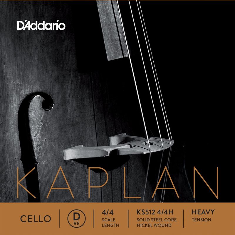 Daddario Orchestral KS512 4/4H Kaplan Solution Cello D 4/ /Heavy Tension