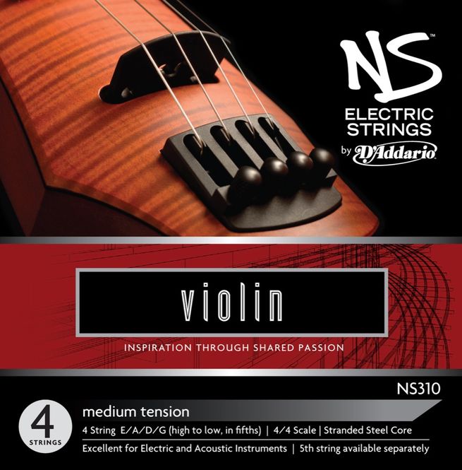 Hovedbilde Daddario Orchestral NS310 NS Electric Violin Set ...