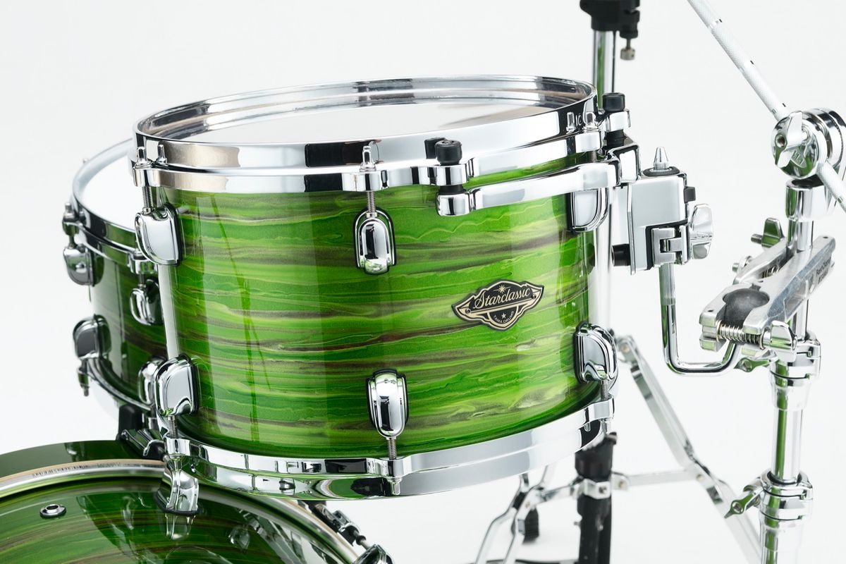 Tama WBS32RZS-LSO SC Walnut/Birch 3-shellkit (12,16,22), Lacquer Shamrock Oyster