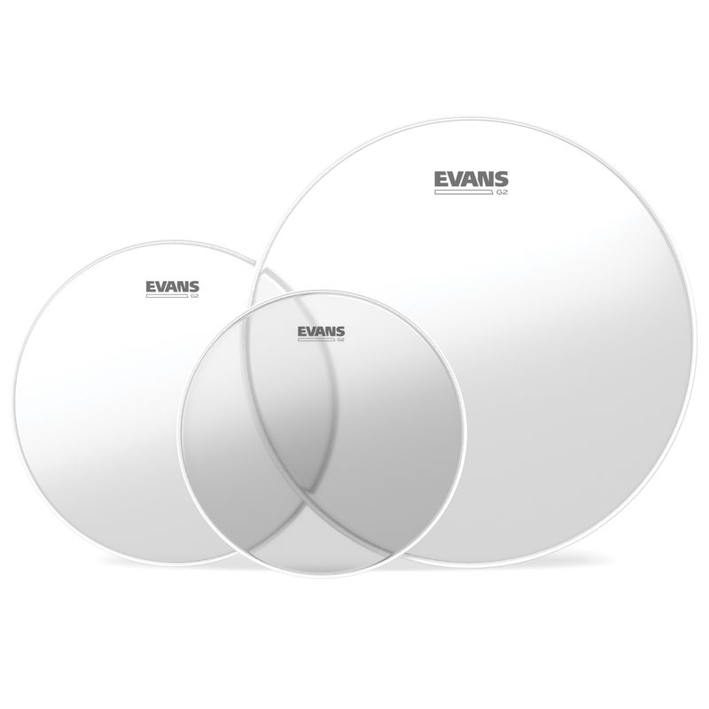 Evans ETP-G2CLR-S Tom Pack Genera G2Clear Standard 12'', 13'', 16''