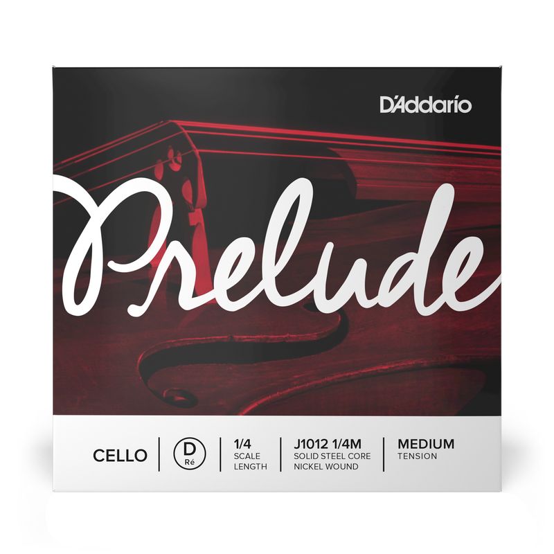 Daddario Orchestral J1012 1/4M Prelude Cello D 1/4 /Medium Tension