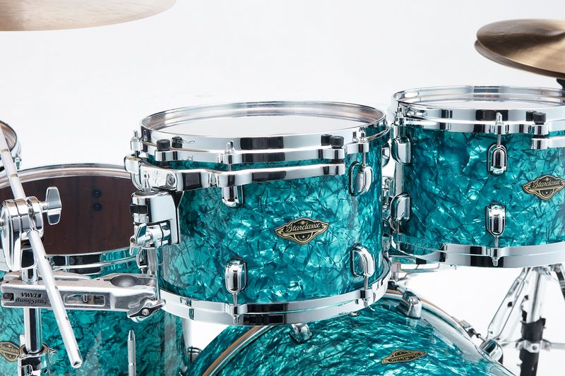 Tama WBR52RZS-TQP SC Walnut/Birch 5-shellkit (10,12,14,16,22), Turquoise Pearl