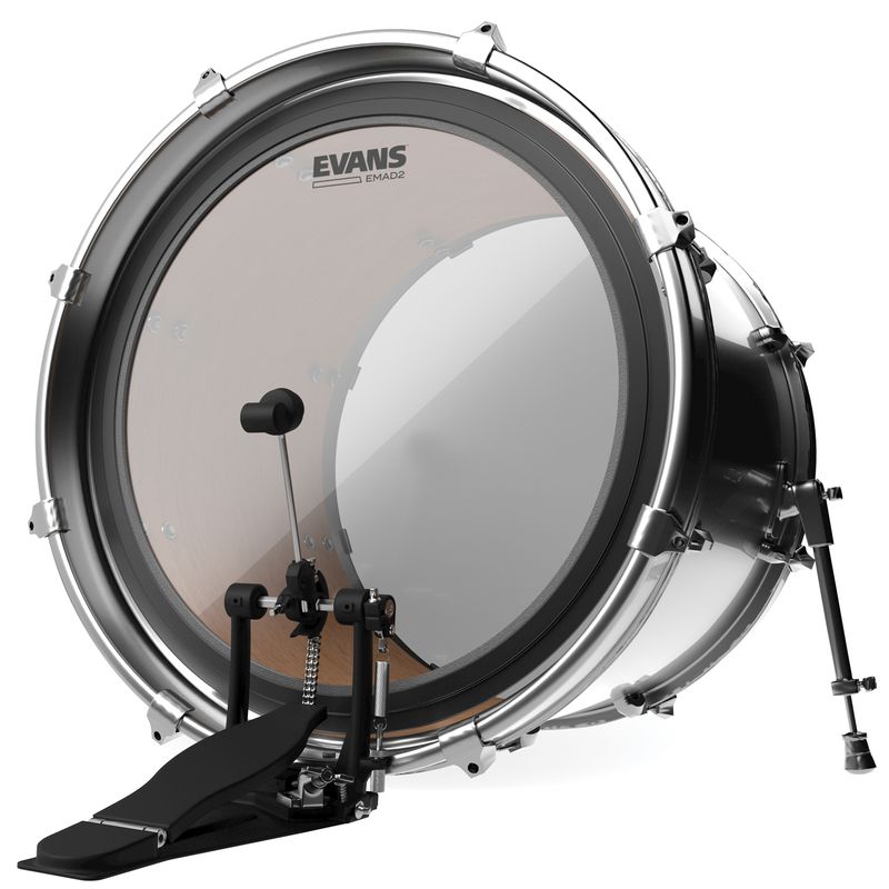 Evans BD24EMAD2 24'' Bastrumskinn EMAD System