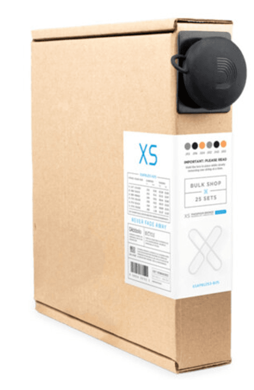 D'Addario XSAPB1253-B25 Bulkpack Western Coated Phosphor Bronze 012 -053 (25-set lösa)