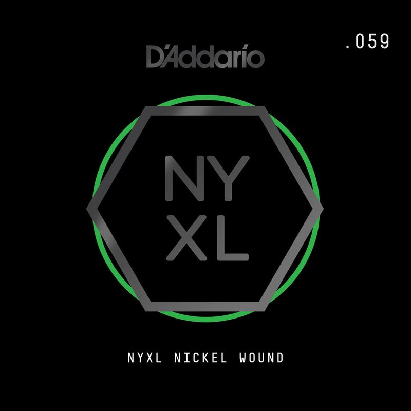 D'Addario NYNW059 Gitarsträng NYXL Nickel Wound 059