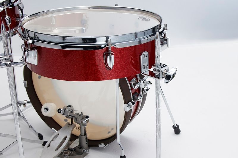 Tama LJK48P-BRM Club Jam Pancake 4-del.shell kit  - Burnt Red Mist