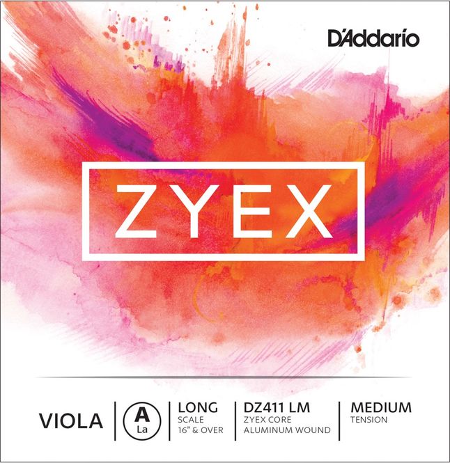Hovedbilde Daddario Orchestral DZ411 LM Zyex Viola A ...
