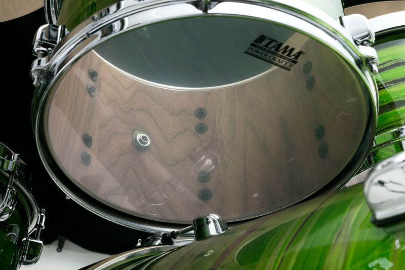 Tama WBS52RZS-LSO SC Walnut/Birch 5-shellkit (10,12,14,16,22), Lacquer Shamrock Oyster