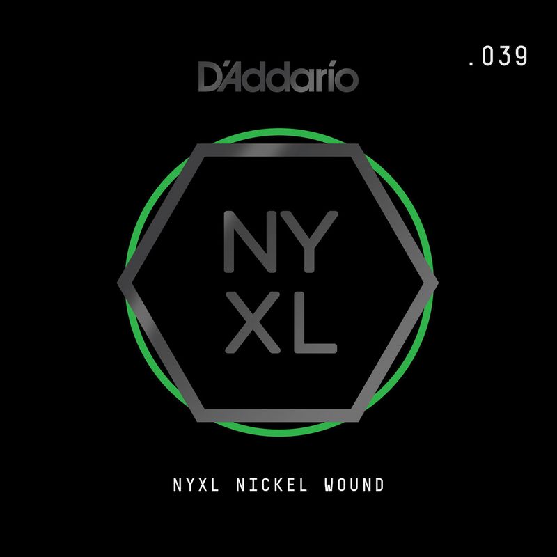 D'Addario NYNW039 Gitarsträng NYXL Nickel Wound 039