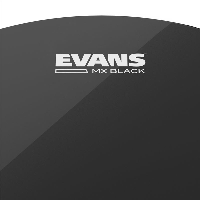 Evans TT12MXB Pukskinn MX Black Marching Tenor 12''