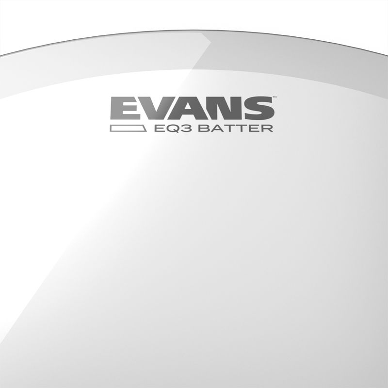 Evans BD26GB3 26'' Bastrumskinn EQ3 Batter Clear
