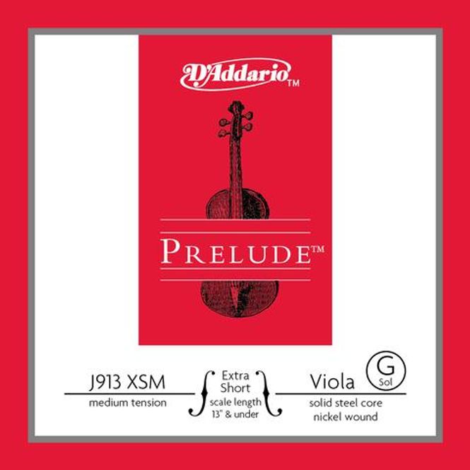 Hovedbilde Daddario Orchestral J913 XSM Prelude Viola G ...