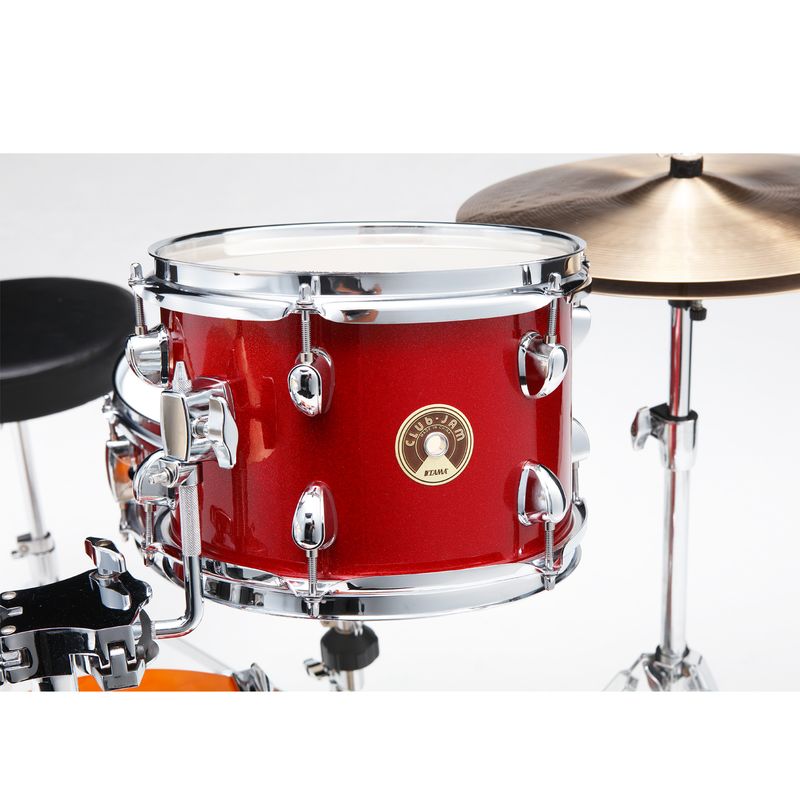 Tama LJK48H4-CPM Club Jam-Kit, 4-del.med stativ, Candy Apple Mist
