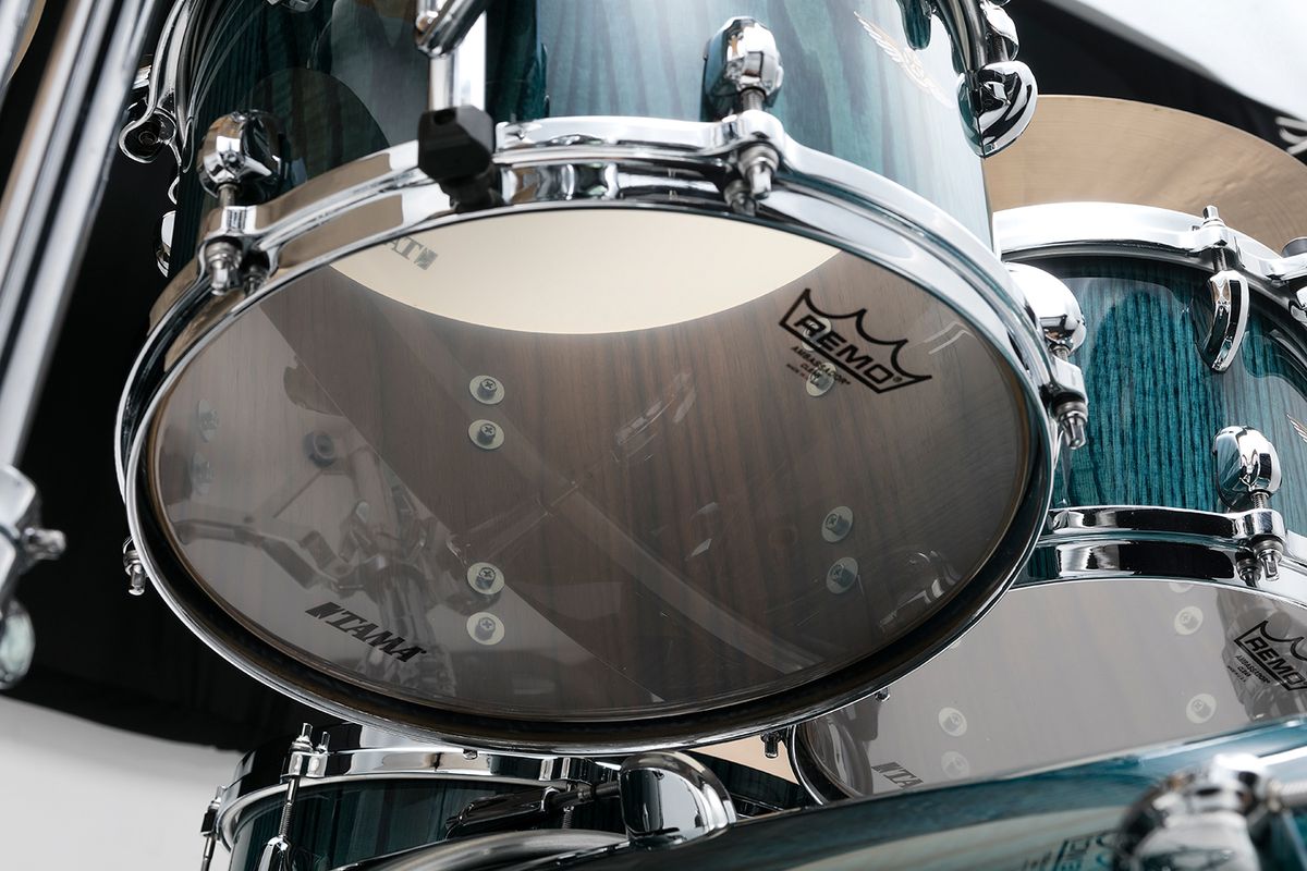 Tama TW42RZS-LIC Star Walnut 4-set shellkit (10,12,16,22), Light Indigo Jap. Chestnut