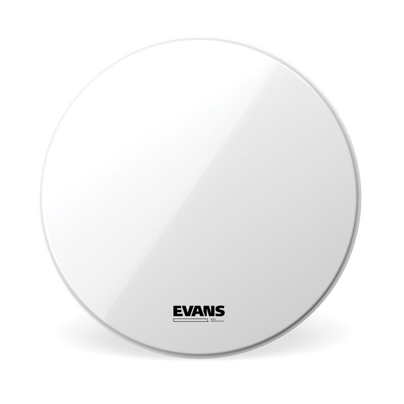 Evans BD26RSW-NP 26'' Bastrumskinn EQ3 Res. Sm.White