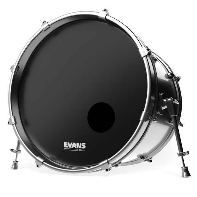 Hovedbilde Evans BD22RONX 22'' Bastrumskinn ONYX Resonant BK