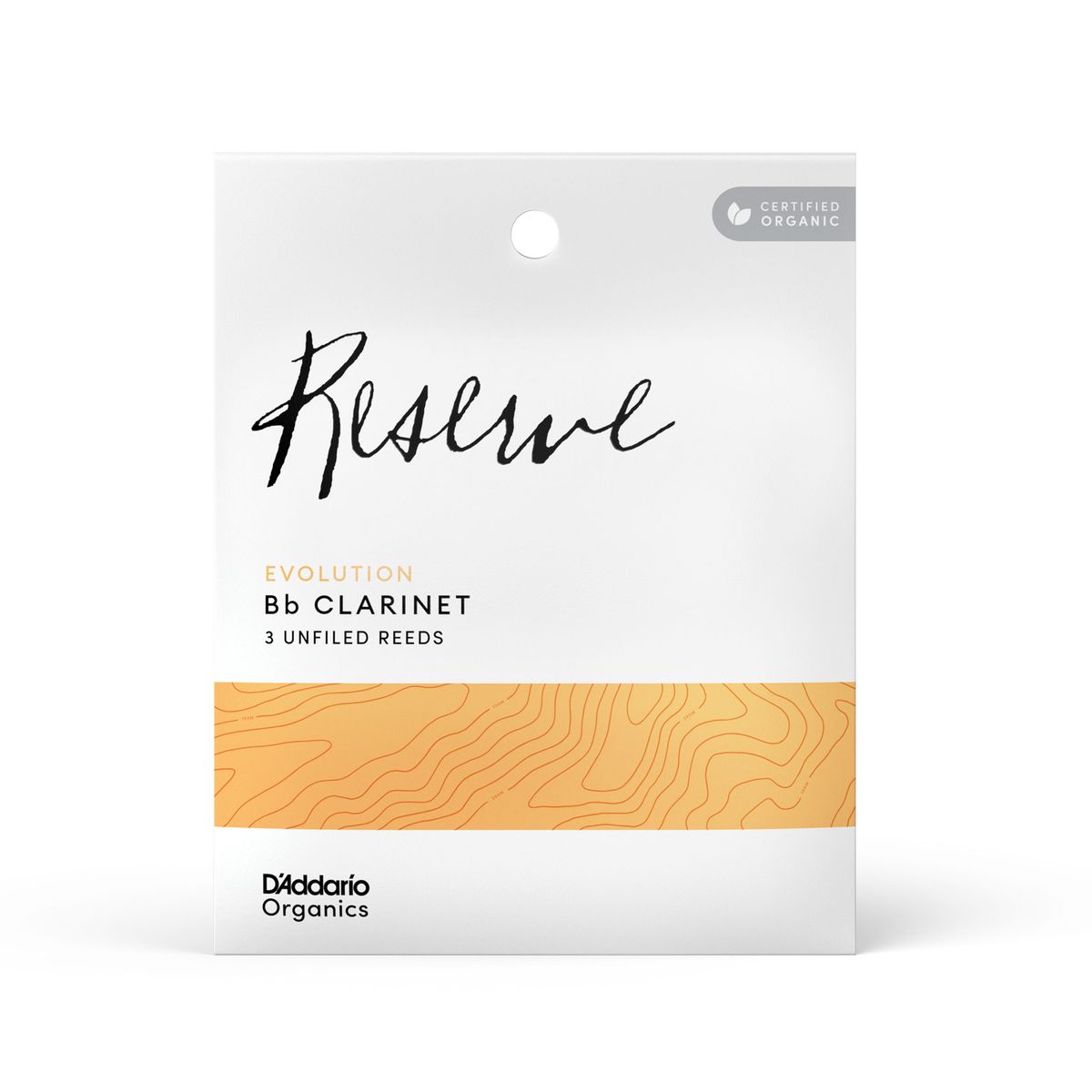 D'Addario ODCE03355 Org. Reserve Evolution Bb-Klarinett 3-p 3.5+