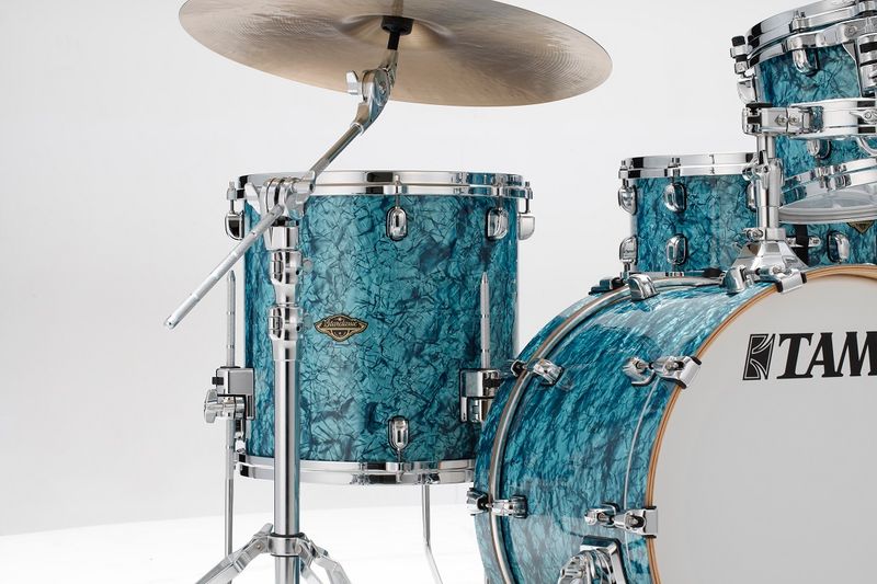 Tama WBR30RS-TQP SC Walnut/Birch 3-shellkit (12,14,20), Turquoise Pearl
