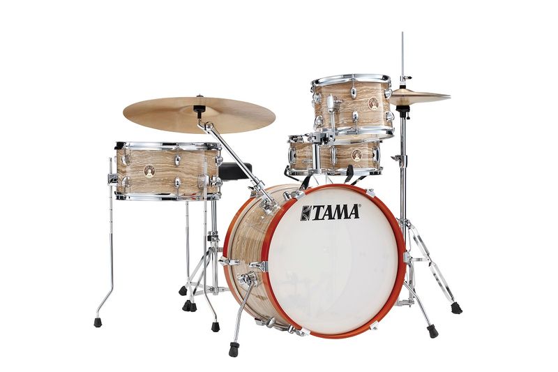Tama LJK48S-CMW Club Jam-Kit, 4-del.shell kit  - Cream Marble Wrap